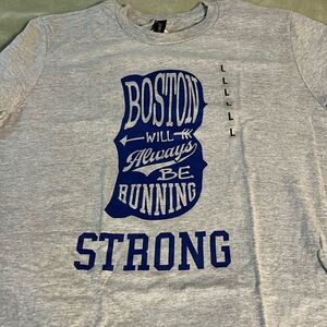 Boston s/s running tee shirt size l